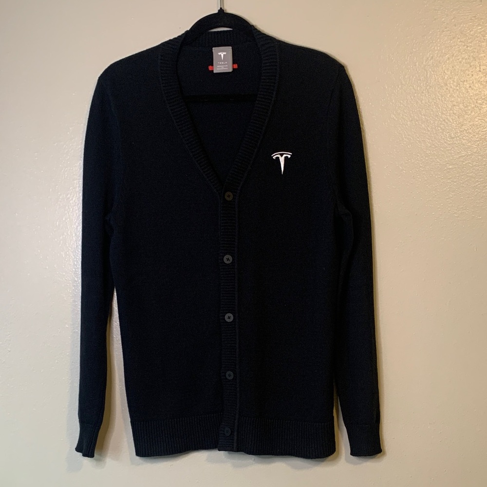 Tesla Men's Black Sweater